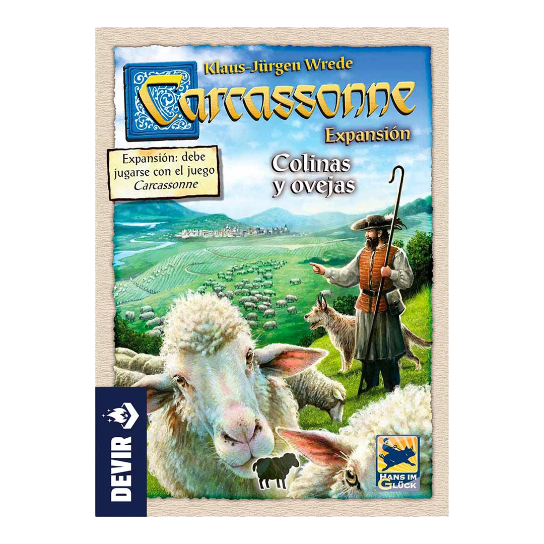 Carcassonne: expansión Colinas y Ovejas - Imagen 2